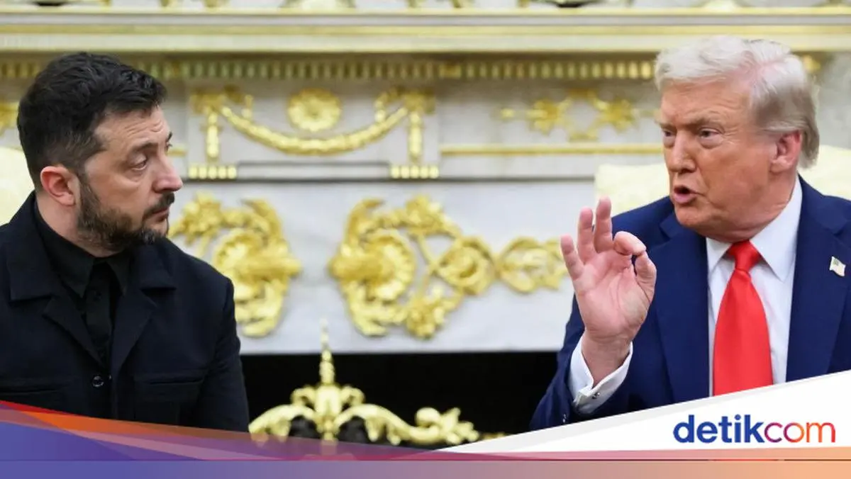 Trump Desak Zelensky Bikin Kesepakatan dengan Rusia