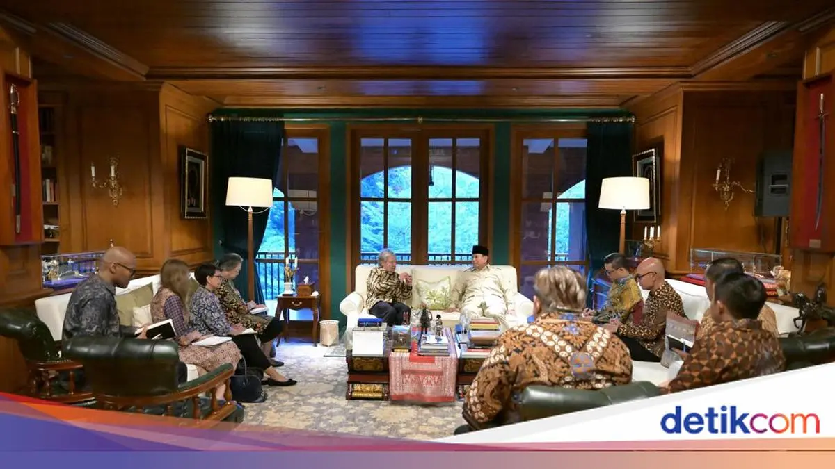Prabowo Terima Sekjen PBB Antonio Guterres di Kediaman Hambalang